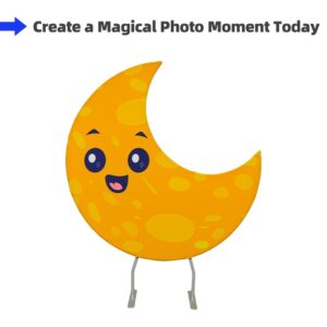 Crescent Moon Shaped Backdrop