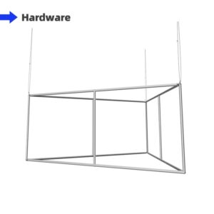 Triangle Hanging Sign Frame