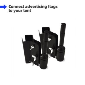 Hardware-Tent Flag Mount Holder