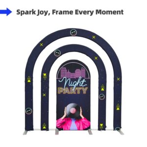 Rainbow Multi-Tier Arch Backdrop