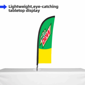 Table Feather Flags