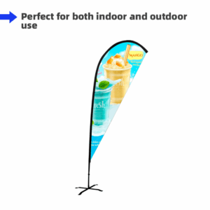 Teardrop Flag with Uni-Fit Pole