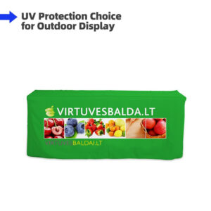 Fitted Table Covers Back with Slits