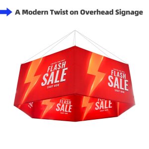 Hexagon Hanging Sign