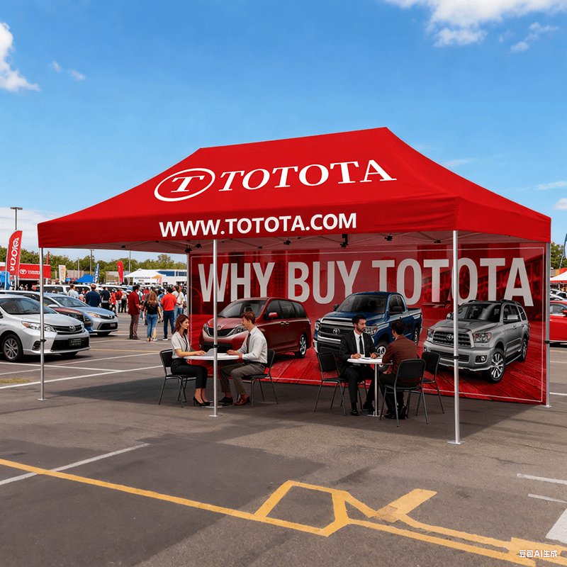 10x20 Advertising Tent - Image 2