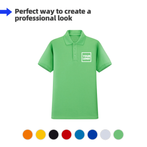 Women's Polo Shirt-Off-Set Print