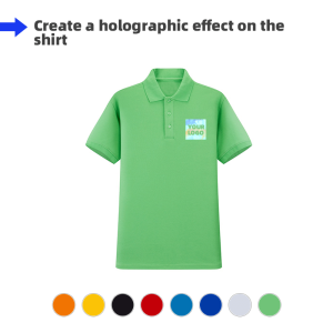 Women's Polo Shirt-Laser Print