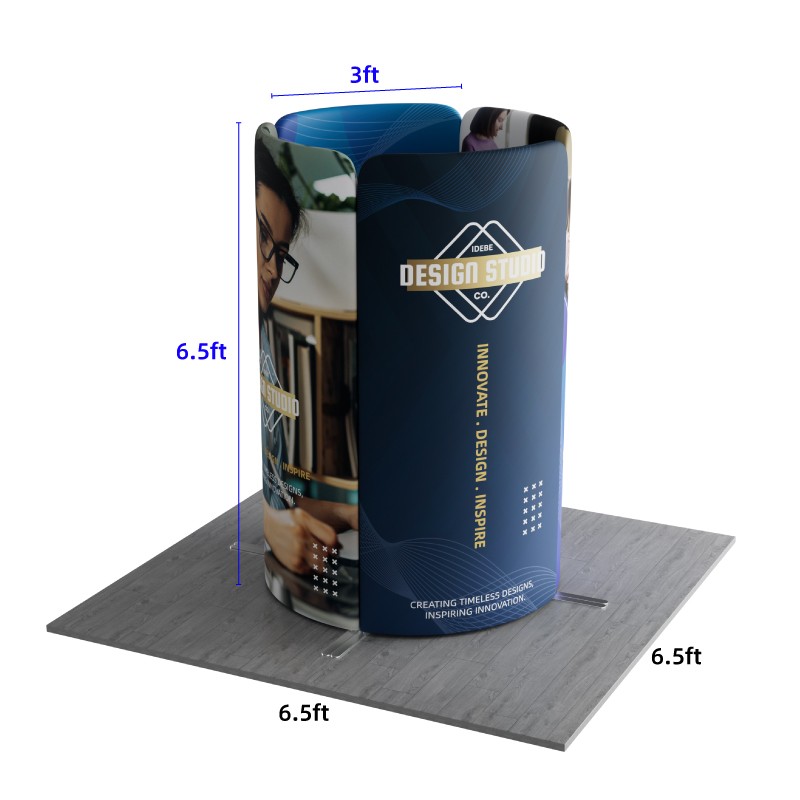 6.5x6.5ft Magnetic Modular Fabric Displays-A - Image 13