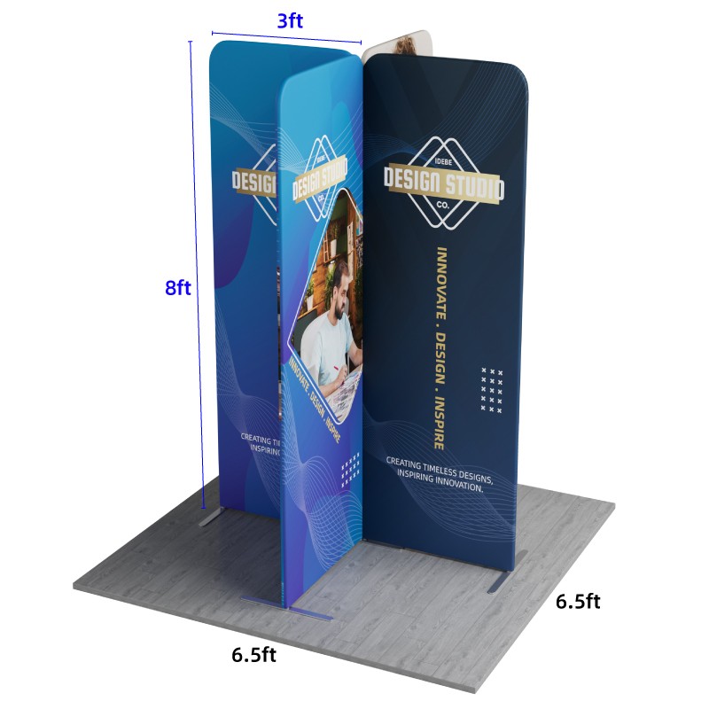 6.5x6.5ft Magnetic Modular Fabric Displays-E - Image 13