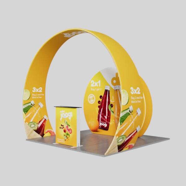 10x10ft Trade Show Booth Kit - D3 - Image 11