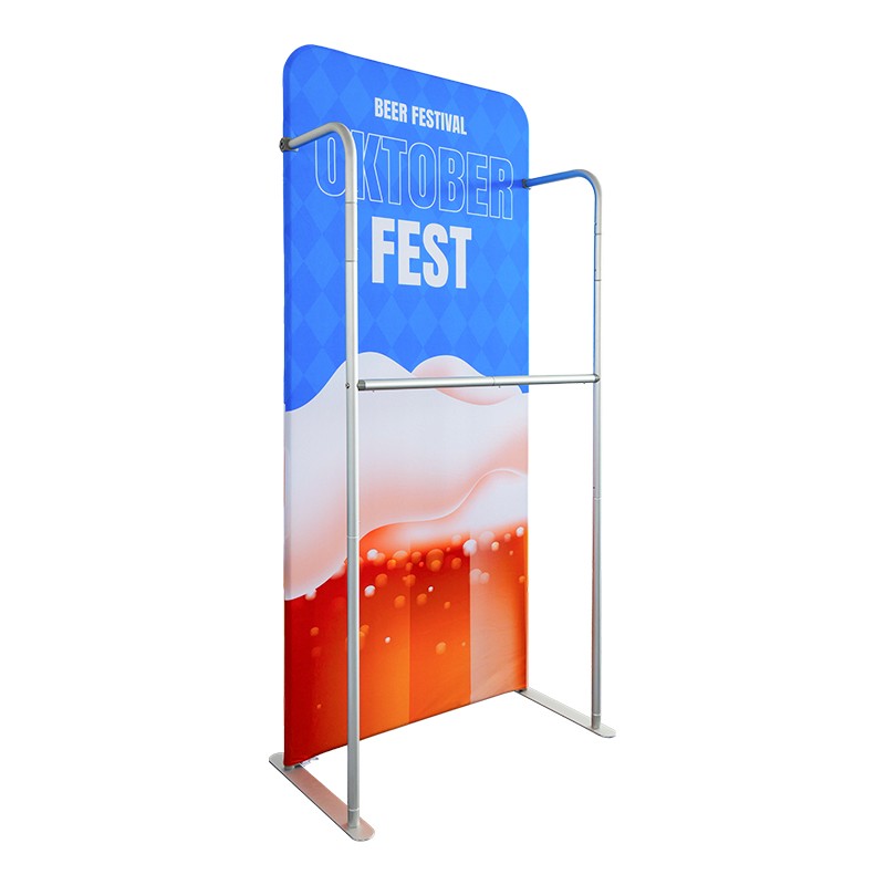 Tension Fabric Stand with Hanging Rail - Image 2