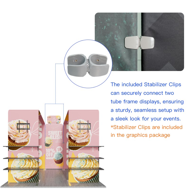 10x10ft Trade Show Booth Kit - C1 - Image 12