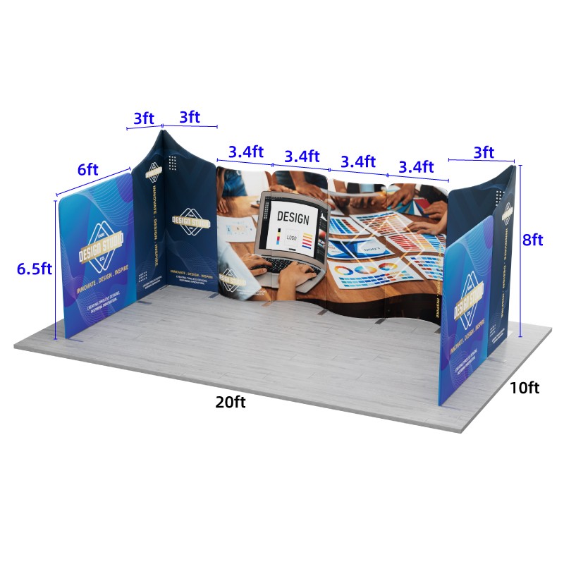 20x10ft Magnetic Modular Fabric Displays-B - Image 11