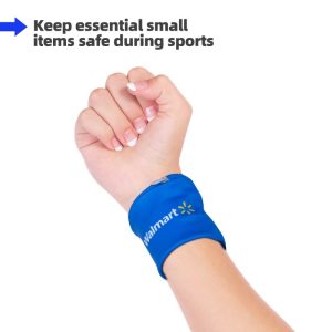 Zipper Pocket Wristband