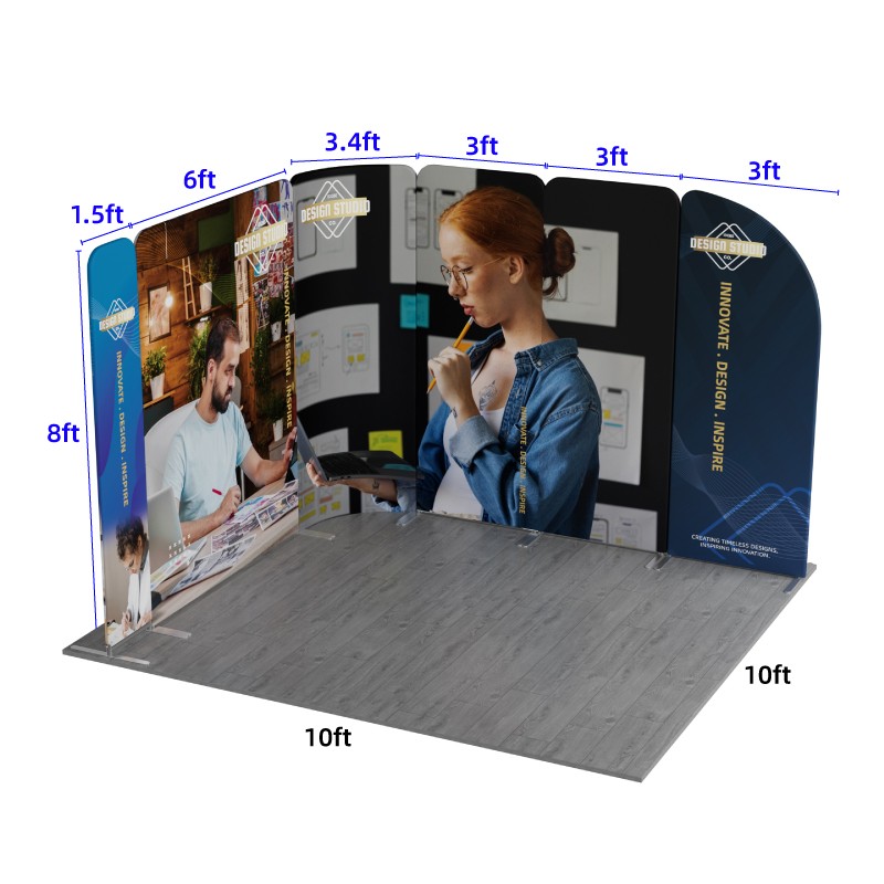 10x10ft Magnetic Modular Fabric Displays-C - Image 11