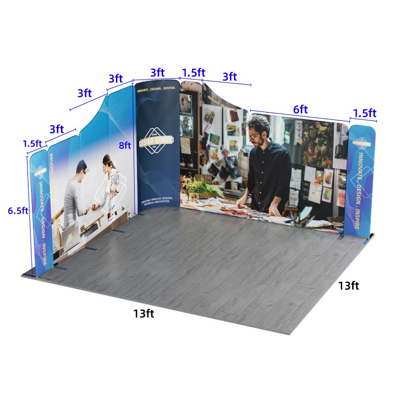 13x13ft Magnetic Modular Fabric Displays-C - Image 11
