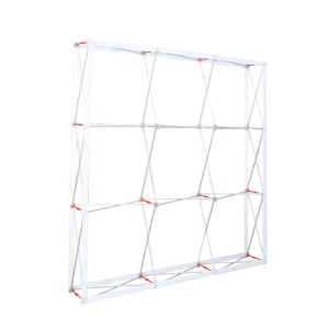 8FT Double Sided Straight Fabric Popup Displays Frame