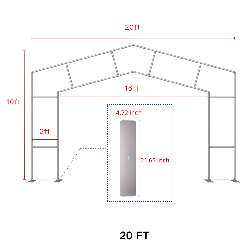 House with A-Shape Arch Stand - Image 14