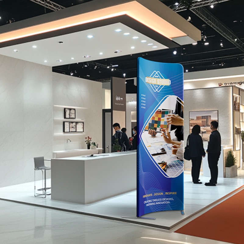 Magnetic Curved Fabric Banner Stand - Image 12