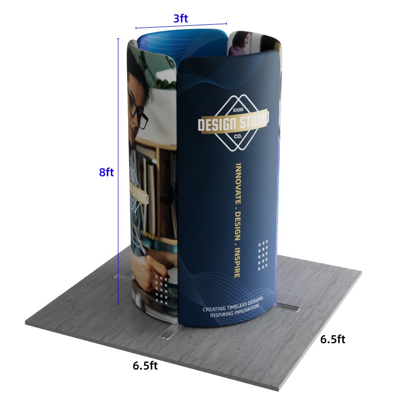 6.5x6.5ft Magnetic Modular Fabric Displays-A - Image 14