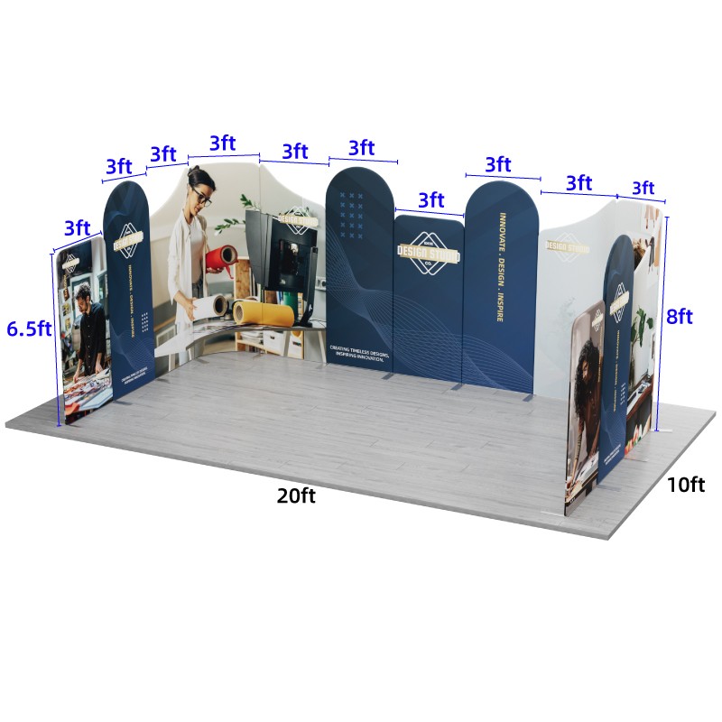 20x10ft Magnetic Modular Fabric Displays-C - Image 11