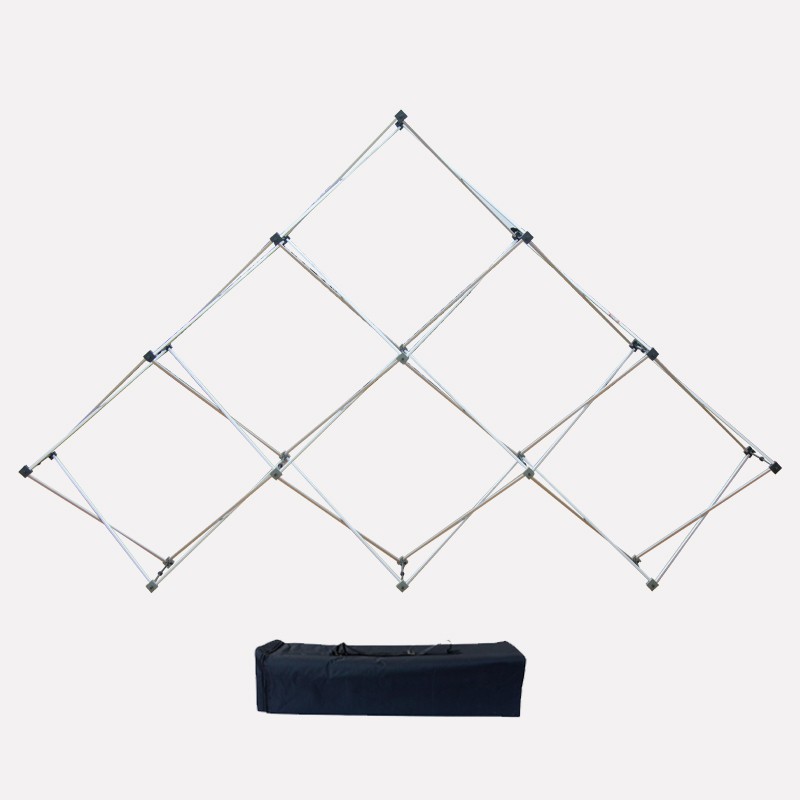Triangular Middle Grid Table Top Pop Up Display - Image 2