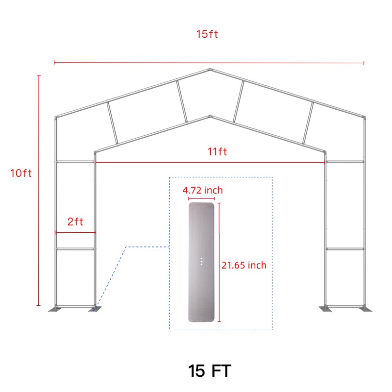 House with A-Shape Arch Stand - Image 13