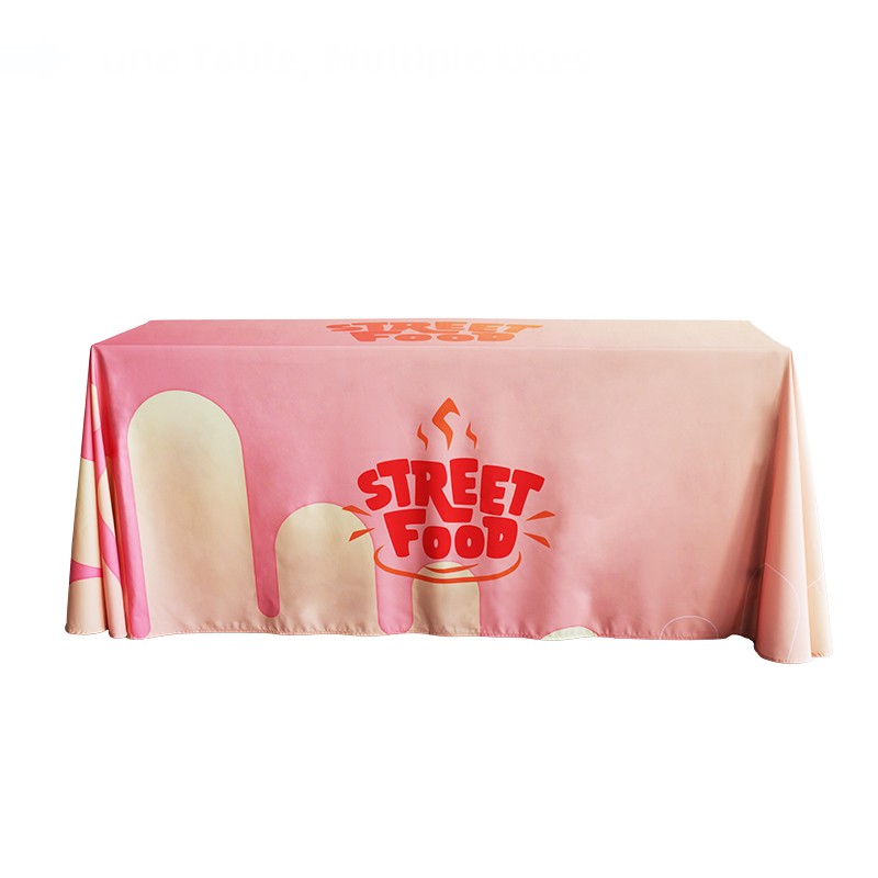 Folding Table with Table Cover - Image 3