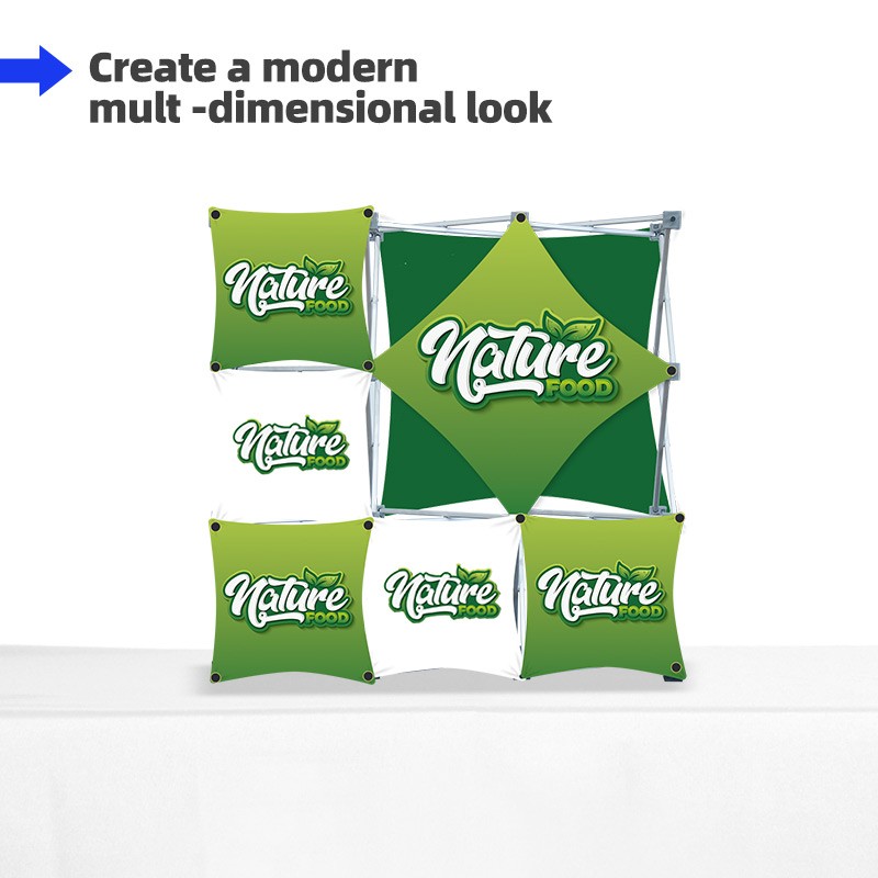 3x3 Grid Table Top Pop Up Display