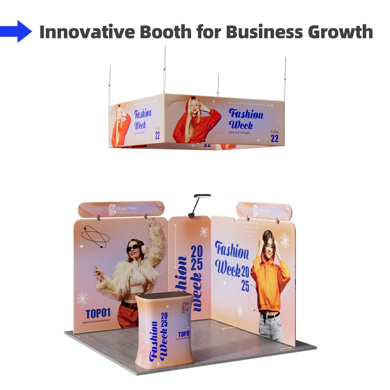 10x10ft Trade Show Booth Kit - B1