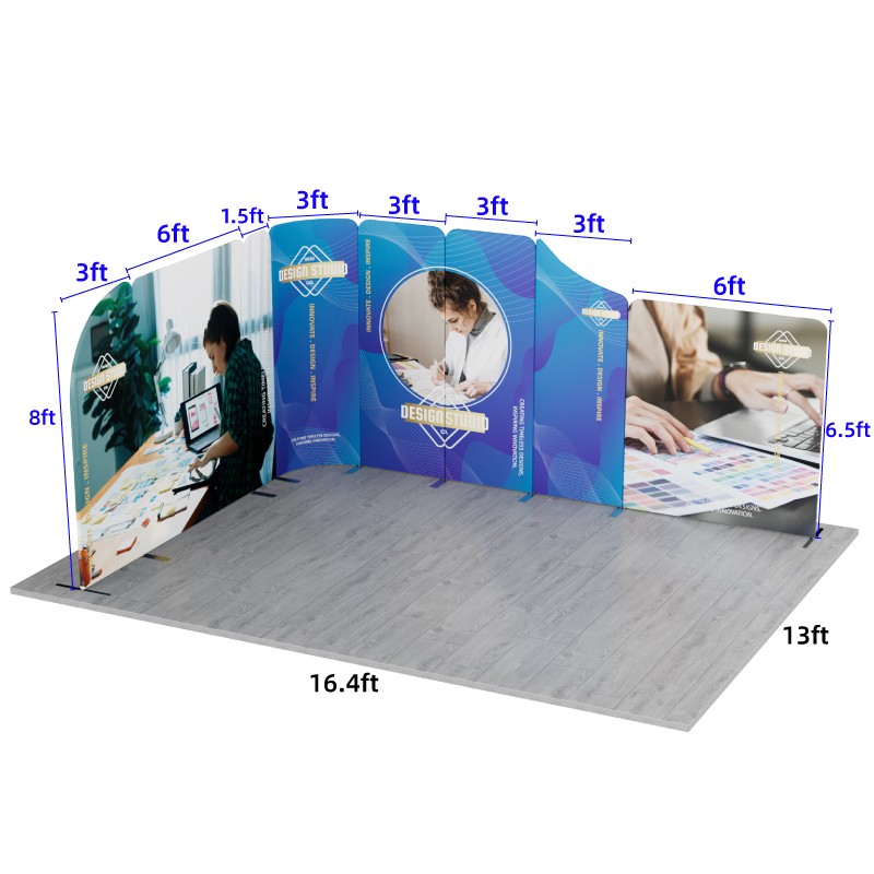 16.4x13ft Magnetic Modular Fabric Displays-A - Image 11