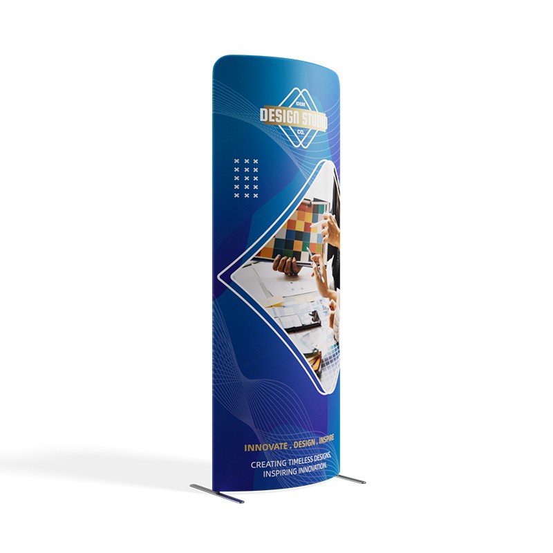 Magnetic Curved Fabric Banner Stand - Image 3