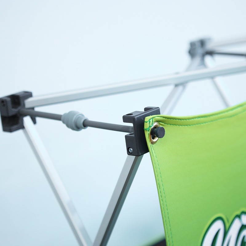 Triangular Large Grid Table Top Pop Up Display - Image 4