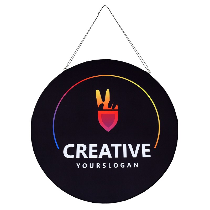 Vertical Disc Hanging Sign - Image 5