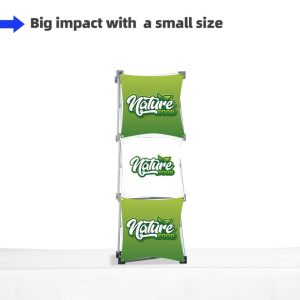 1x3 Grid Table Top Pop Up Display