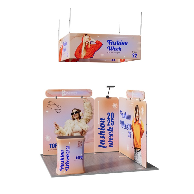 10x10ft Trade Show Booth Kit - B1 - Image 2